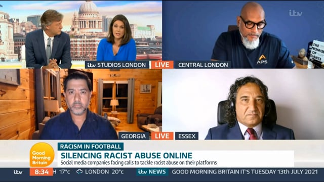 Yair Cohen on GMB - How to combat social media football racism