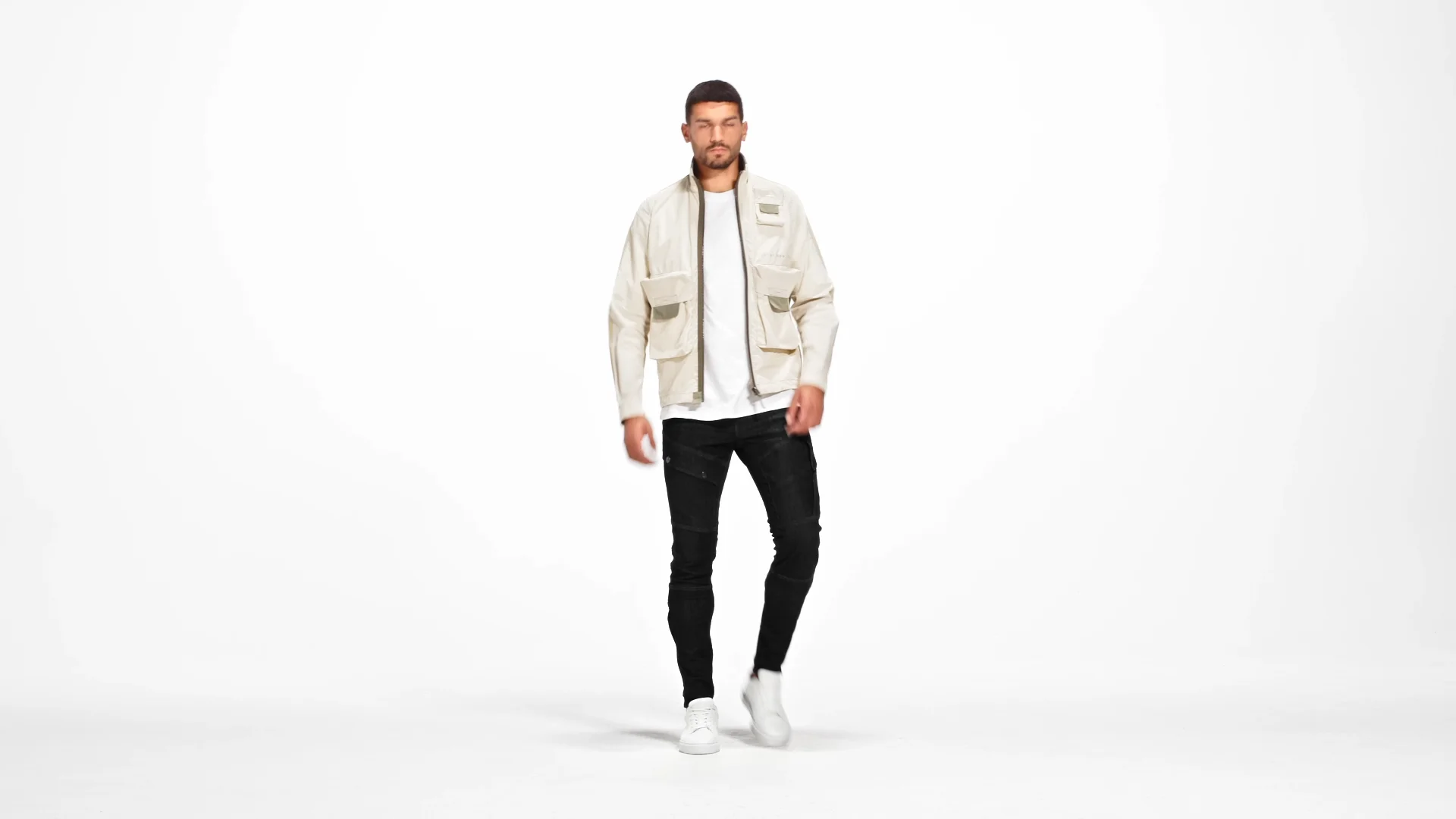 Zip Pocket Bomber | ホワイト | G-STAR® JP
