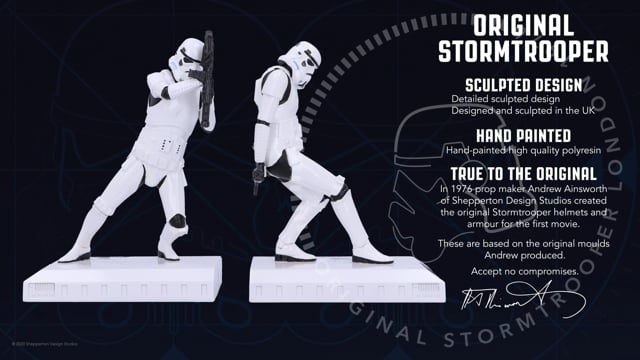 Stormtrooper Bookends | Nemesis Now