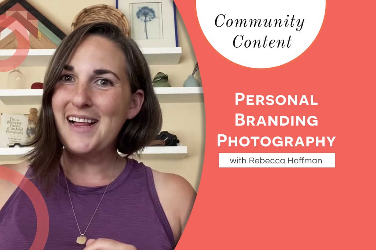 Personal Branding Photography with Rebecca Hoffman