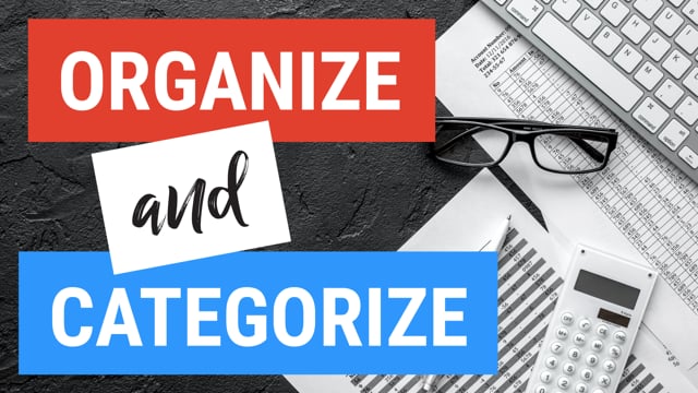 Organize and Categorize Your Booster Club Financials