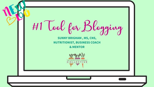#1 TOOL FOR BLOGGING