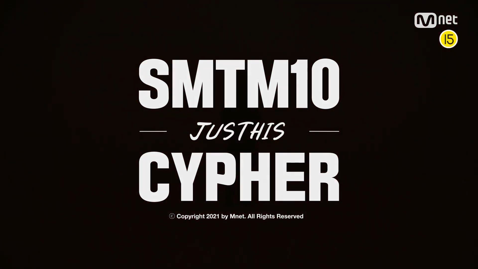 [ENG] [SMTM10] SPECIAL CYPHER -JUSTHIS