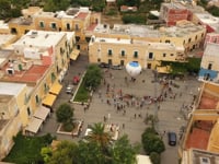 Una mongolfiera per l'Europa a Ventotene