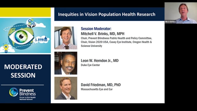 Inequities in Vision Population Health Research