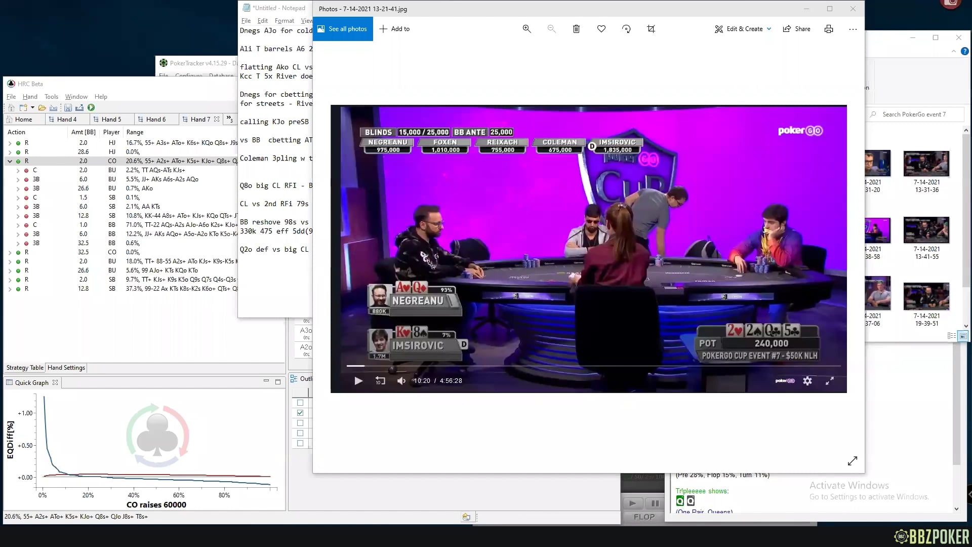 PokerGo $50k FT Hand History Review