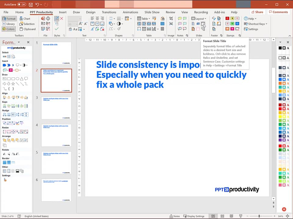 How To Add Slide Titles In Powerpoint