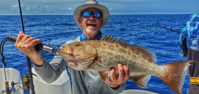 Bottom Fishing for Grouper - Gulf of Mexico