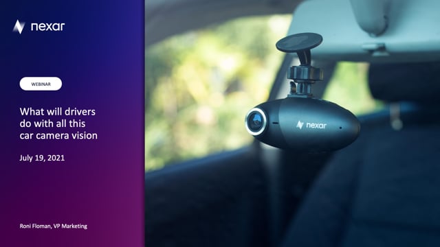 What will drivers do with all this car camera vision?