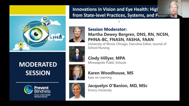 Innovations in Vision and Eye Health: Highlights from State-level Practices, Systems, and Policies