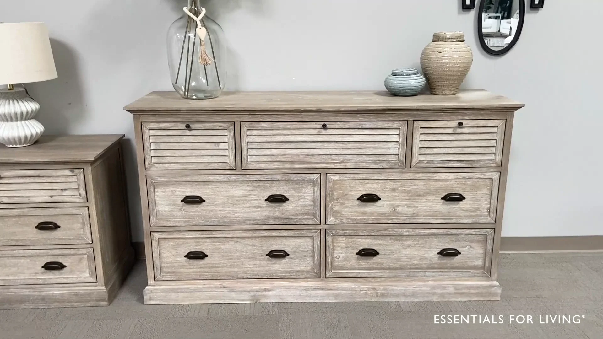 Eden 7-Drawer Media Dresser | Essentials For Living