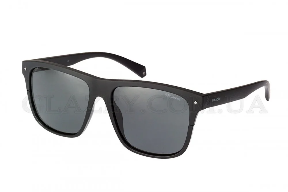Очки Polaroid PLD 6041/S 807 M9 в стильной чёрной оправе UNISEX COOL