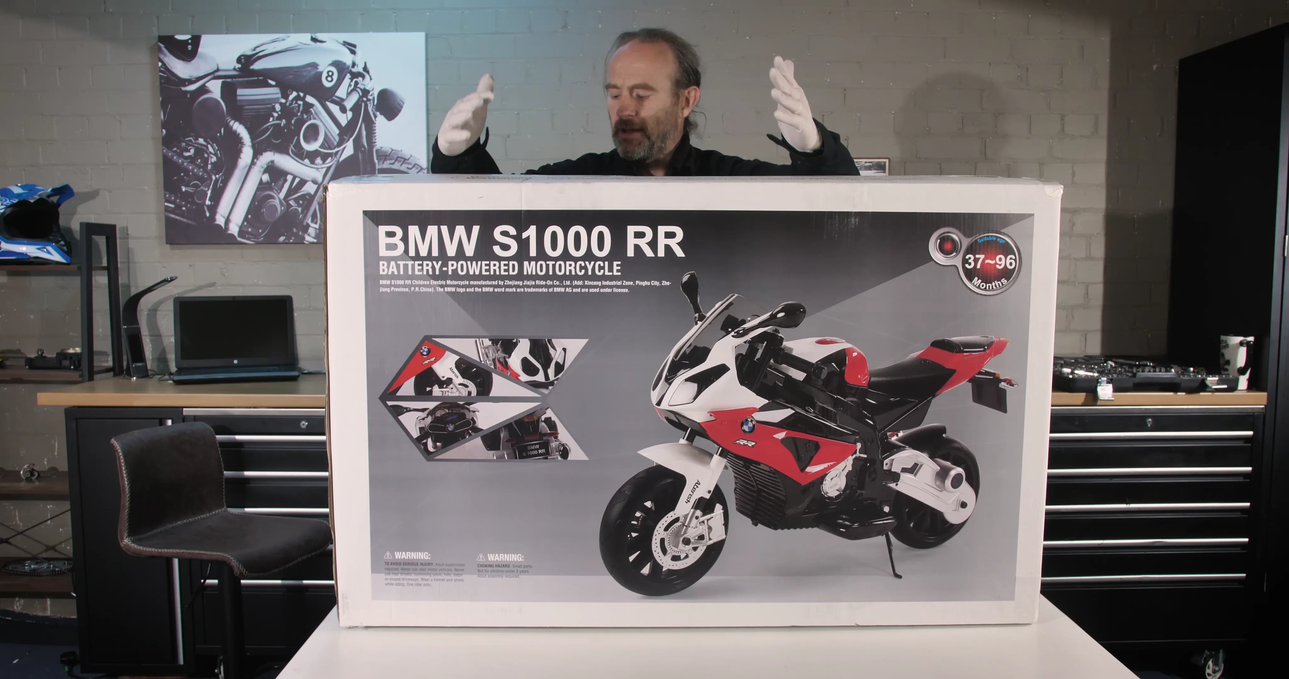 Bmw s1000rr outlet battery powered motorcycle