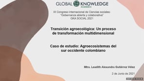 Transición agroecológica: Un proceso de transformación multidimensional