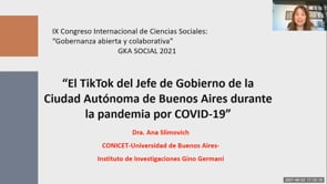El TikTok del Jefe de Gobierno de la Ciudad Autónoma de Buenos Aires durante la pandemia por COVID-19