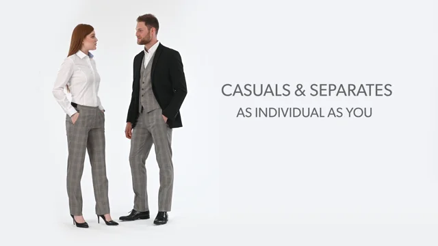 Brook Taverner Camila Jersey Stretch 3/4 Capri Trousers - The Work Uniform  Company