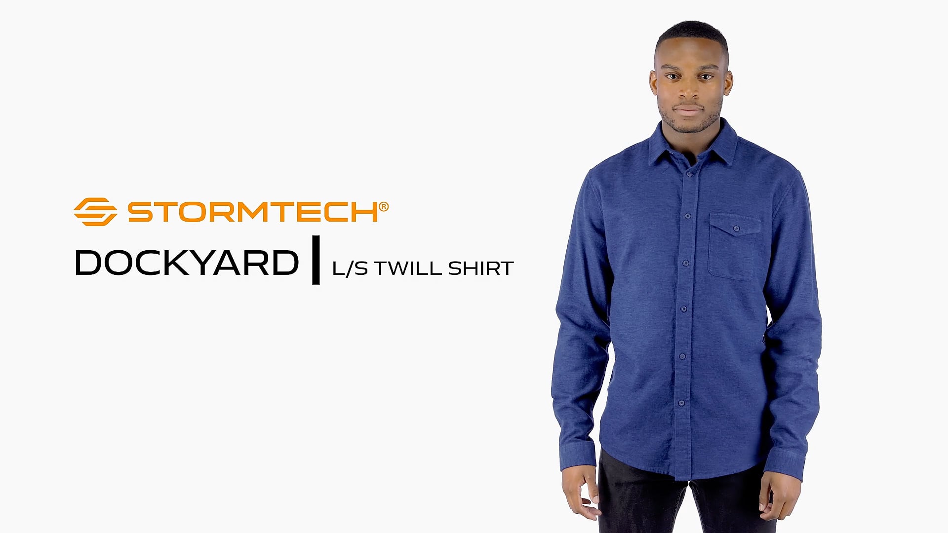 Men's Dockyard L/S Twill Shirt - Stormtech Canada Retail