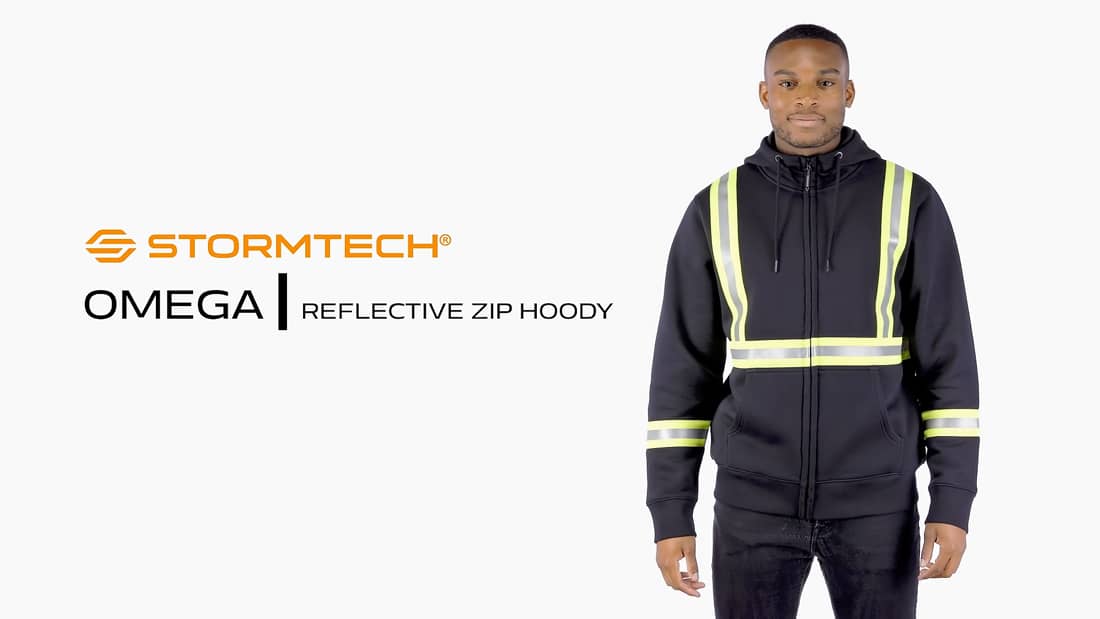 Men's Omega Reflective Zip Hoody - Stormtech USA Retail