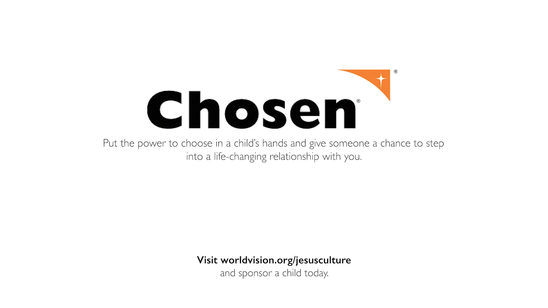 Chosen Reveal - Cody Williams - Jesus Culture