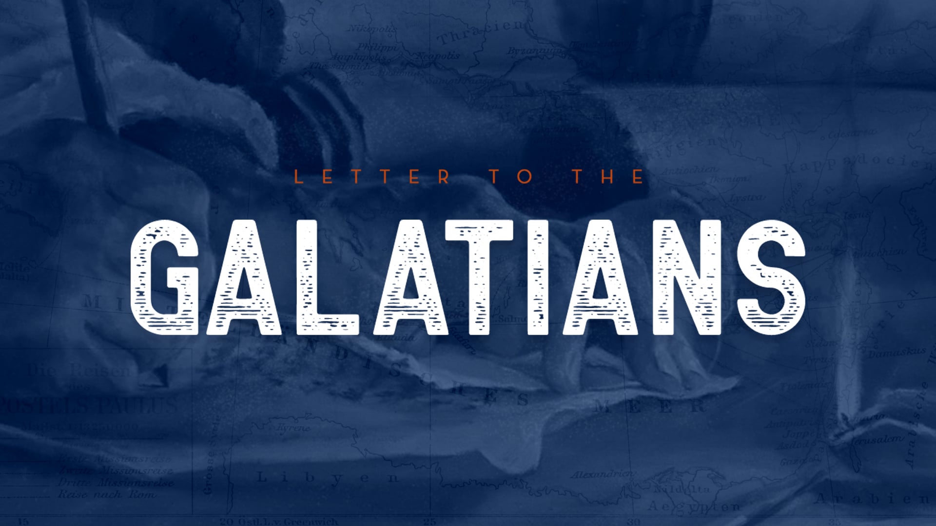 Letter to the Galatians: Chapter Six - Bearing One Another's Burdens