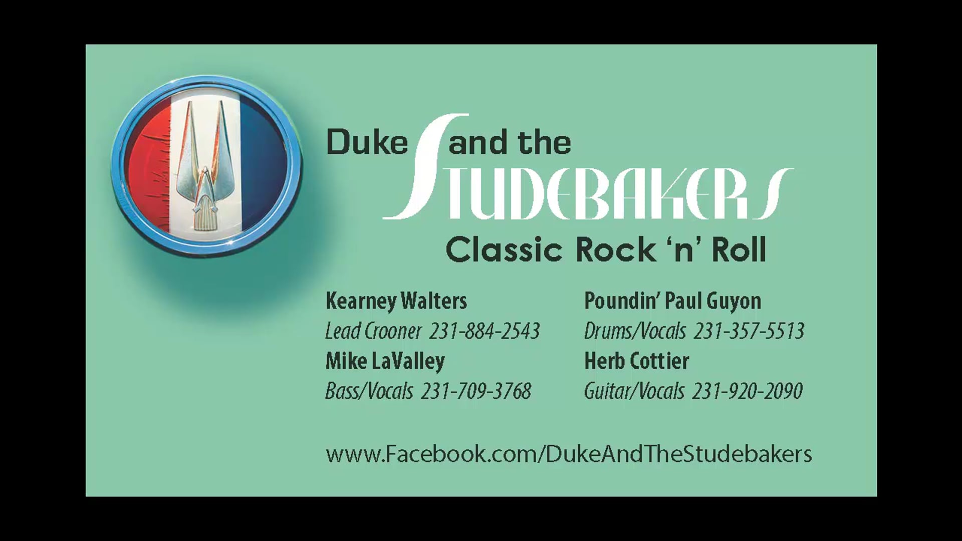Promotional video thumbnail 1 for Duke and the Studebakers