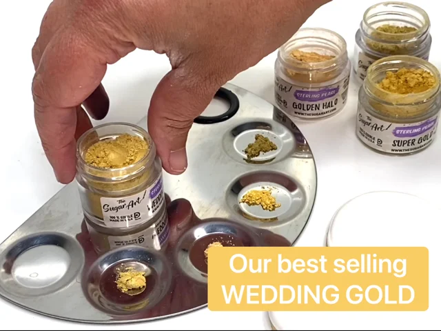 Wholesale Edible Gold Dust Edible Gold Luster Dust for Cake Dessert Food  Baking Food Grade Safe Suppliers -Yayang