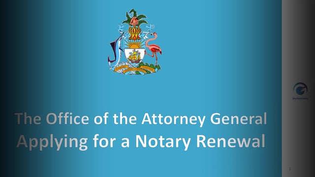 Applying for Notary Renewal