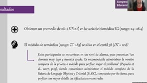 Educación para la salud: la relación entre la edad gestacional y el componente semántico de prematuros extremos