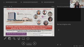Trabajo colaborativo basado en el rol de líder o portavoz en las practicas grupales de “Experimentación en Ingeniería de la Energía I”