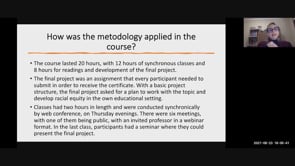 EDUCATING FOR RACIAL EQUITY THROUGH ONLINE COURSE: LEARNINGS FROM THE CONTEXT CAUSED BY COVID-19