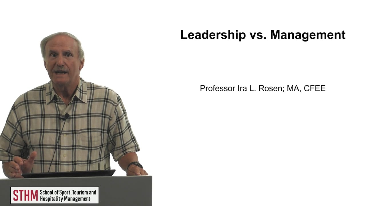 Login to view Leadership vs. Management