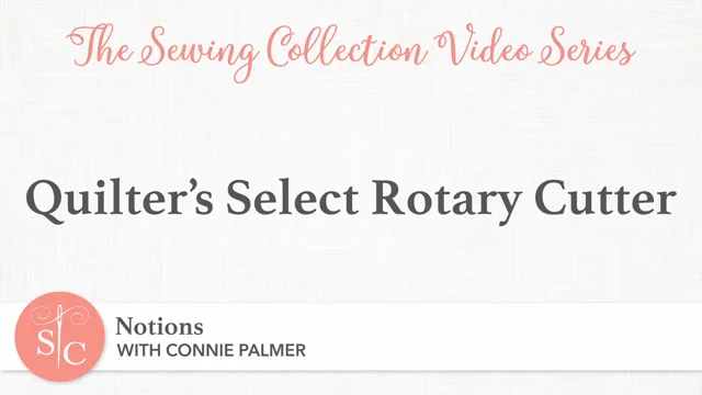 Quilters Select 45mm Rotary Cutter - The Sewing Collection