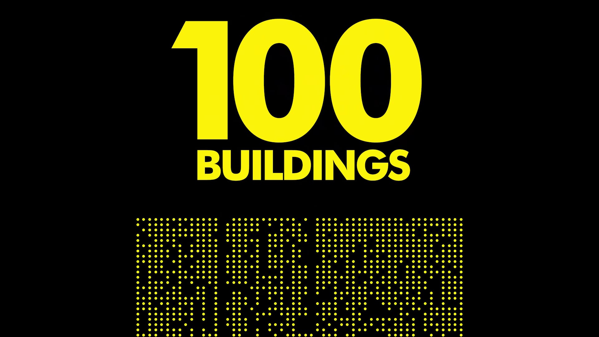 Experimental Design | 100 Buildings