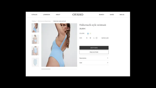 OYSHO ― Online store redesign :: Behance