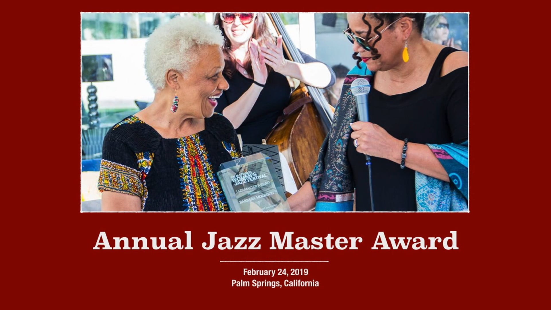 Jazz Master Award 2019