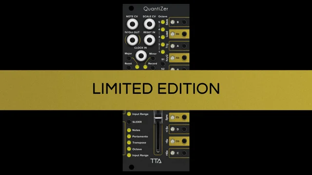 Tiptop Audio - QuantiZer (Black Panel in a Limited Edition )