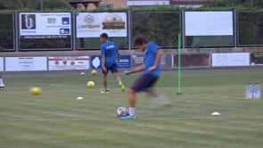 Albert Quintanas i Henry Gilham trepitgen el Nou Miramar