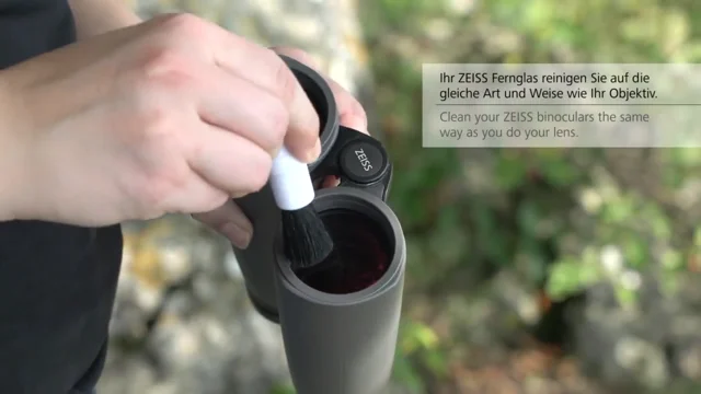 Cleaning binoculars 2024