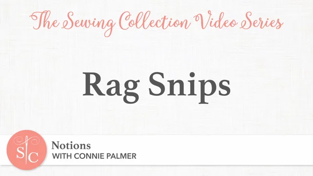 Rag Quilting Snips 6 1/2in Scissors TT00588 - 781898005888