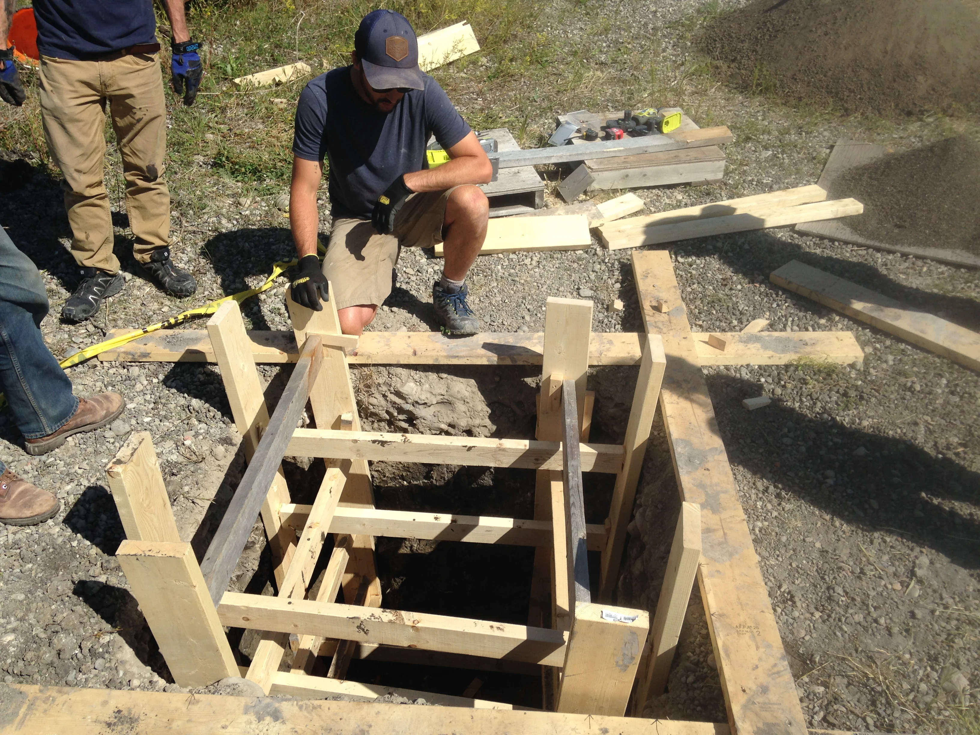 What is timber shoring on vimeo