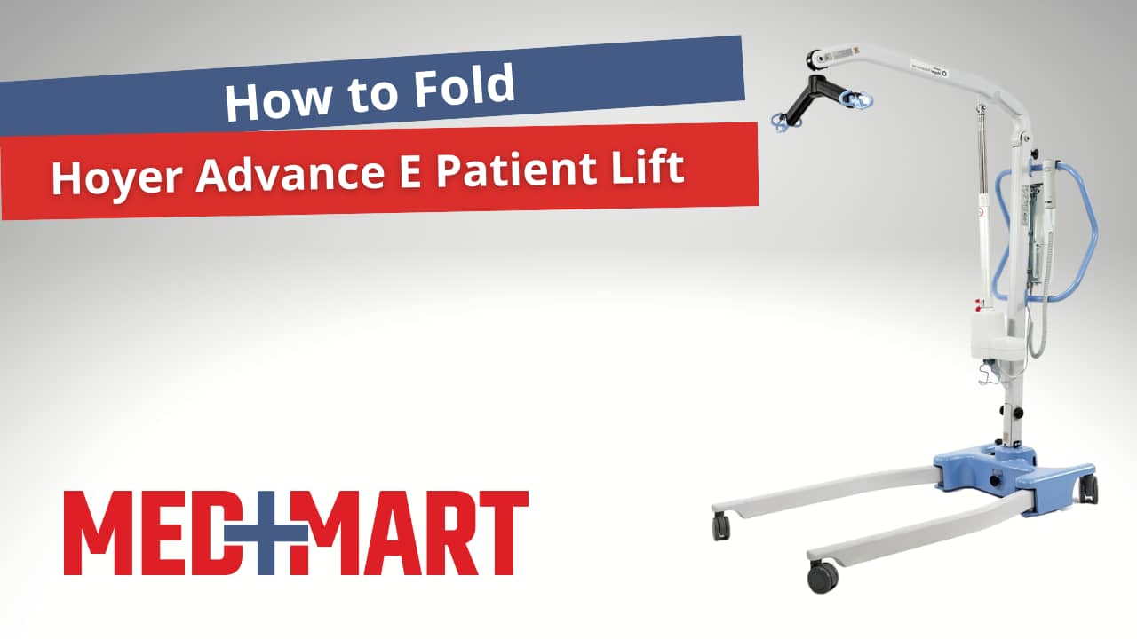 How to Fold Hoyer Advance E 340 Patient Lift by Joerns on Vimeo