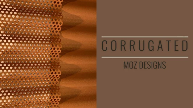 Corrugated Metal Sheets - Moz Designs