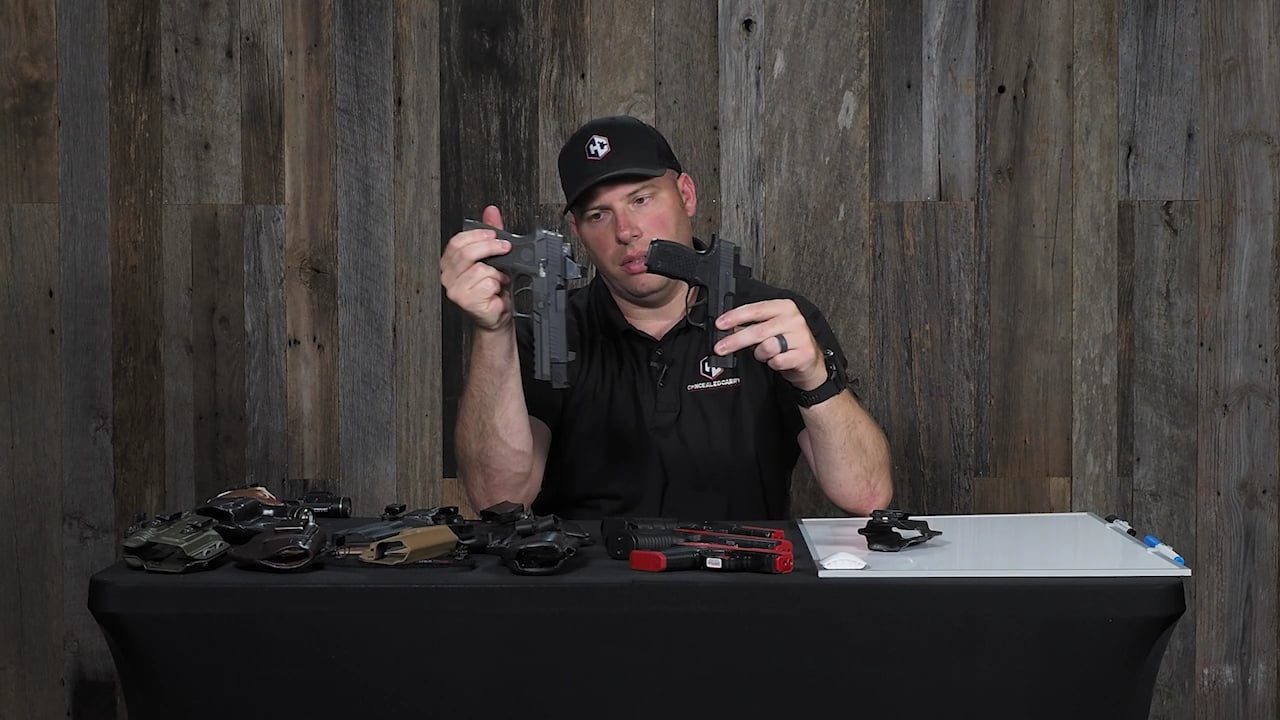 Gun Dimensions and Concealability