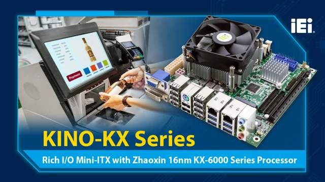 IEI KINO-KX Rich I/O Mini-ITX Industrial Motherboard Introduction