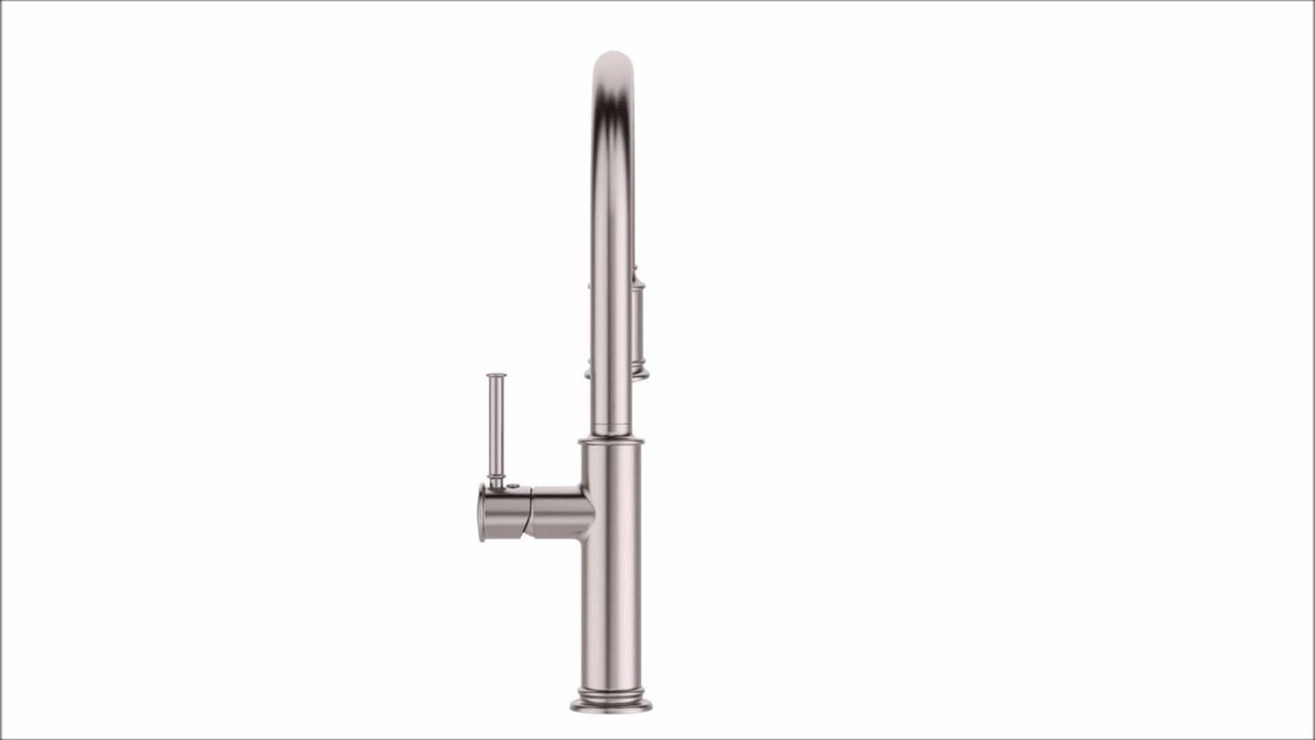 Sellette Pull-Down Kitchen Faucet, Spot Free Stainless Steel