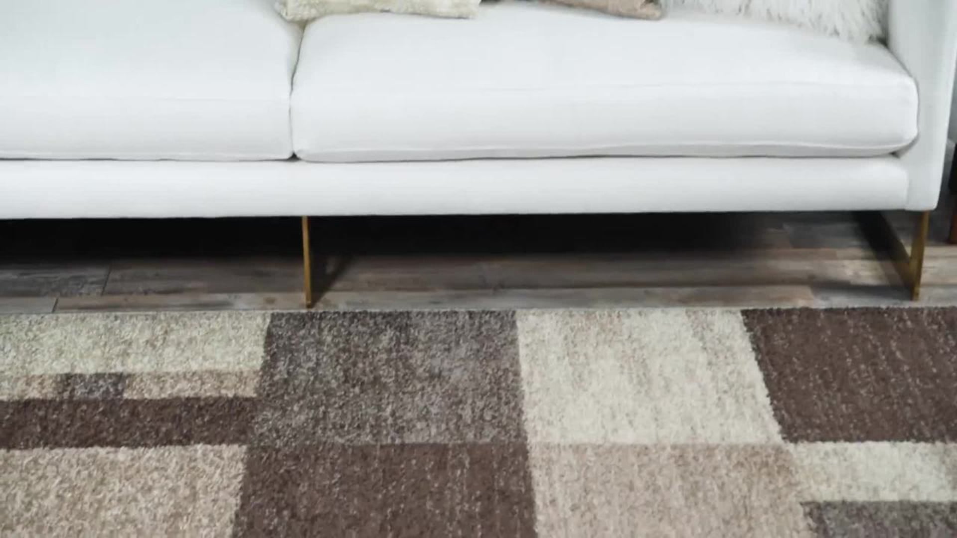 Unique Loom Autumn Providence Rug, 3'3"x3'3" Contemporary Area Rugs