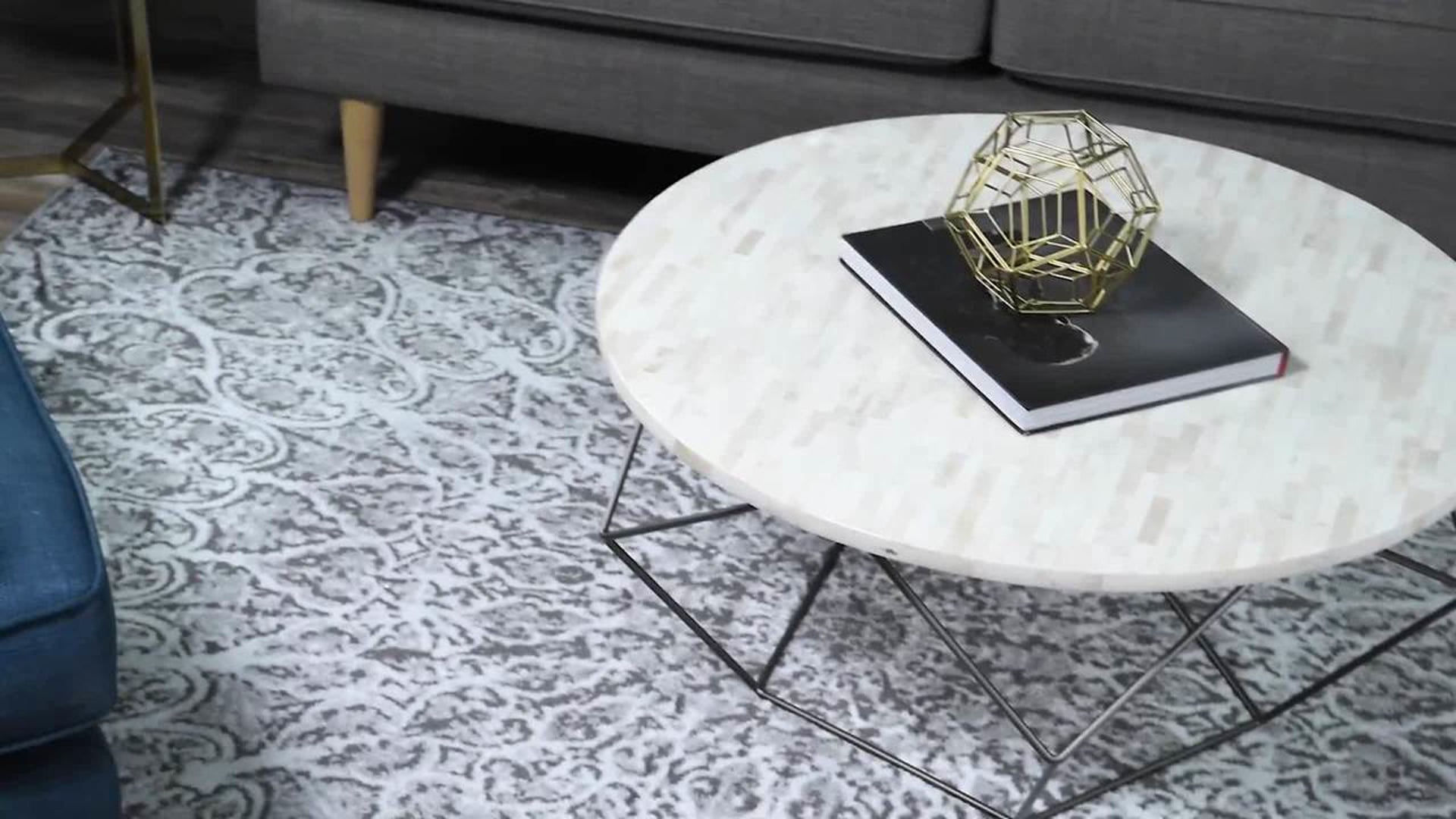 Unique Loom Grace Sofia Rug, 4'x6' Contemporary Area Rugs by User