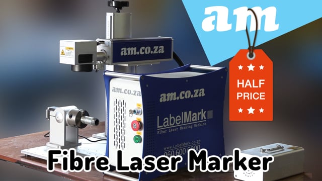 New LabelMark Fibre Laser Marking Machine with Native Rotary Unit Support and Mass Price Reduce