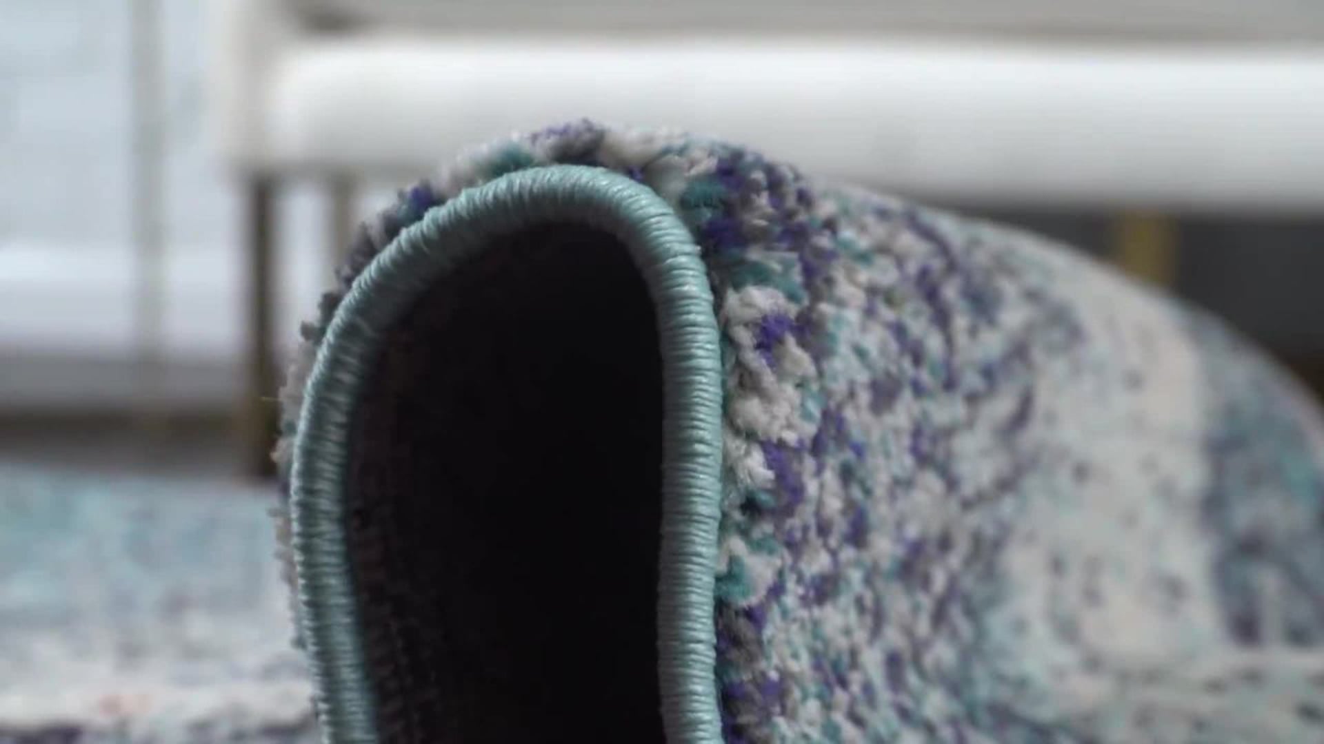 Unique Loom Munch Vita Rug, 5'x8' Contemporary Area Rugs by User