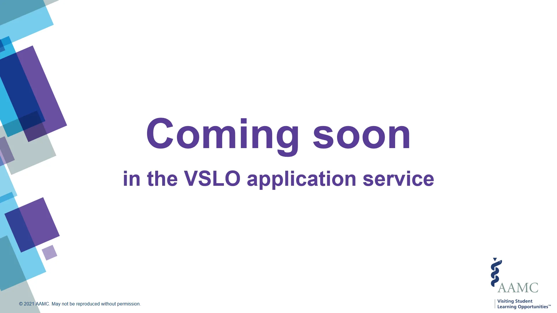 Coming Soon in the VSLO Application Service on Vimeo